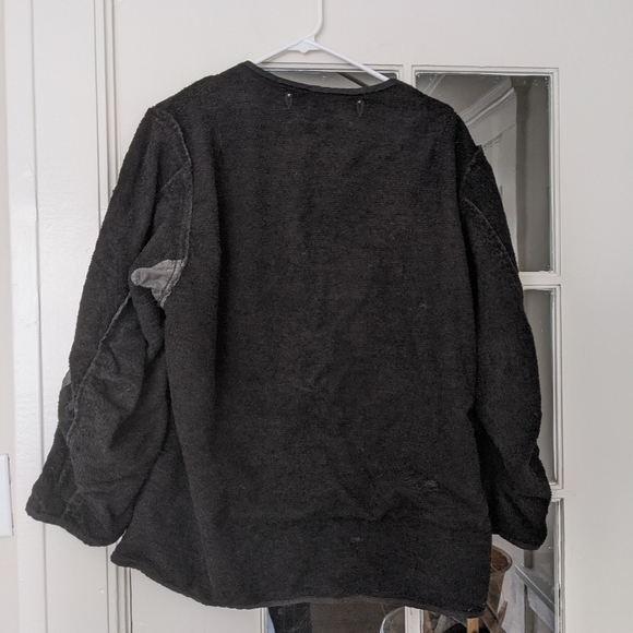 RAWSON CHICAGO Vintage Black Overdye Pile Liner - Picture 4 of 5